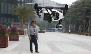 Monitoring z Drona  